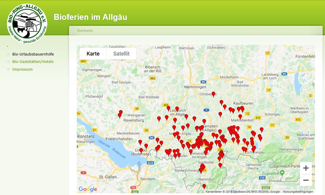 Bio-Ferien im Allgäu